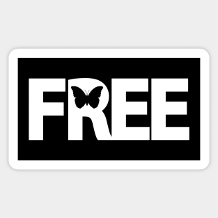 Free typography design Sticker